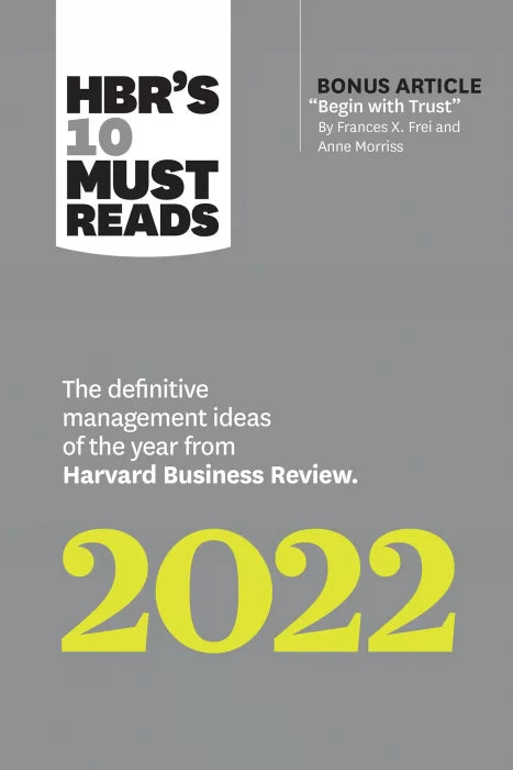 5 Years of Must Reads from HBR: 2022 Edition (5 Books) (HBR's 10