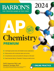 AP Chemistry Premium, 2024: 6 Practice Tests + Comprehensive