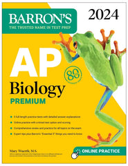 AP Biology Premium, 2024: 5 Practice Tests + Comprehensive