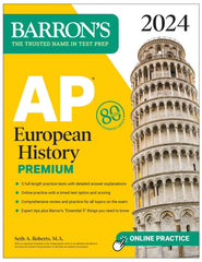 AP European History Premium, 2024: 5 Practice Tests +