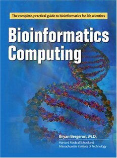 Bioinformatics computing