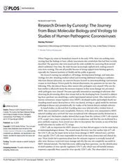 2015 Research Driven by Curiosity_ The Journey from Basic Molecular Biology and Virology to Studies of Human Pathogenic