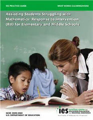 Assisting Students Struggling with Mathematics: Response to Intervention (RtI) for Elementary and Middle Schools