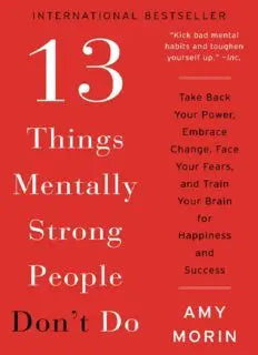 13 Things Mentally Strong People Don’t Do