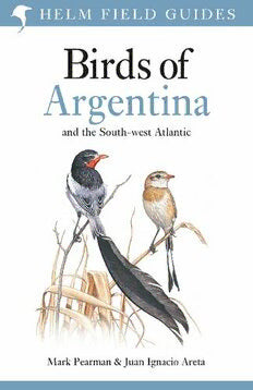 Birds of Argentina and the South-west Atlantic