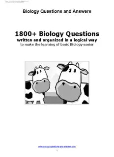 Biology Questions and Answers